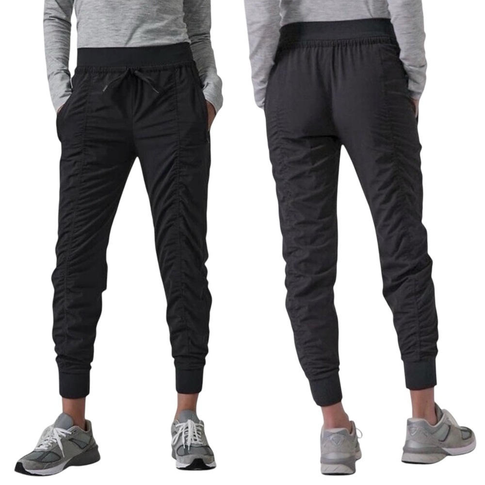 ATHLETA Attitude High Rise Ruched Jogger‎ Pant s/988416-00